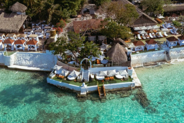 Relájate en el Área VIP de Bora Bora Beach Club