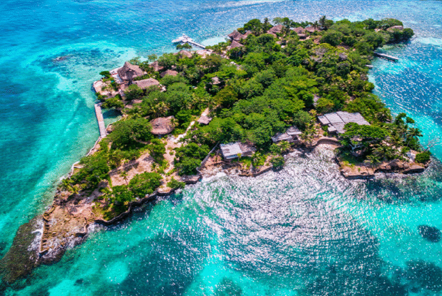 Pasadía Islas del Rosario + Playa Tranquila – Barú (Lancha)